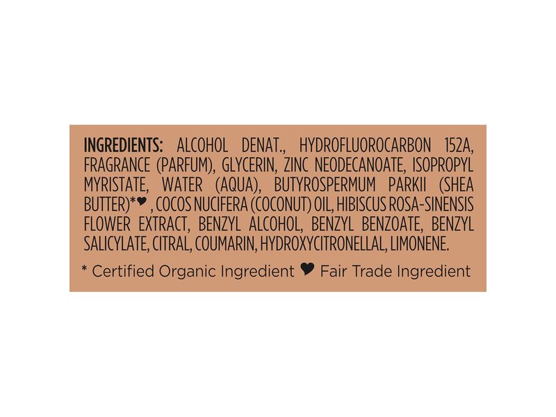 SheaMoisture Whole Body Deodorant Fresh Spray, Coconut & Hibiscus, 4 oz