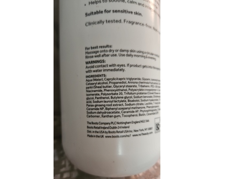 No7 Derm Solutions Hydrating Cream Cleanser, 16 fl oz/473 mL