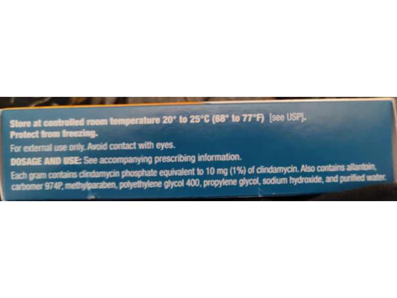 Clindamycin Phosphate Gel, 1%, 30 g, Solaris (Rx)