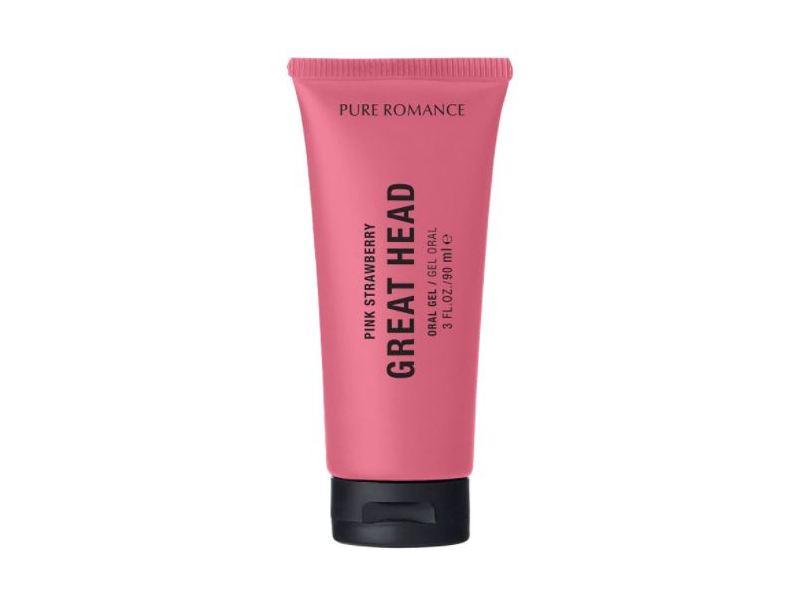 Great Head Pink Strawberry - Pure Romance Great Head Gel