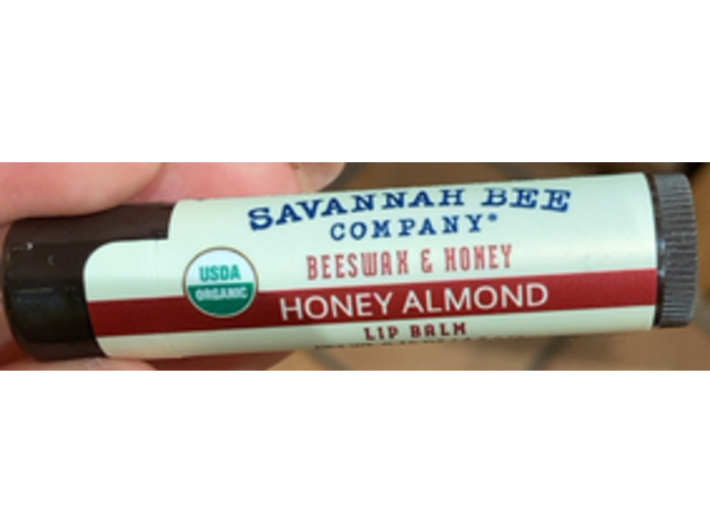 Savannah Bee Company Lip Balm, Honey Almond