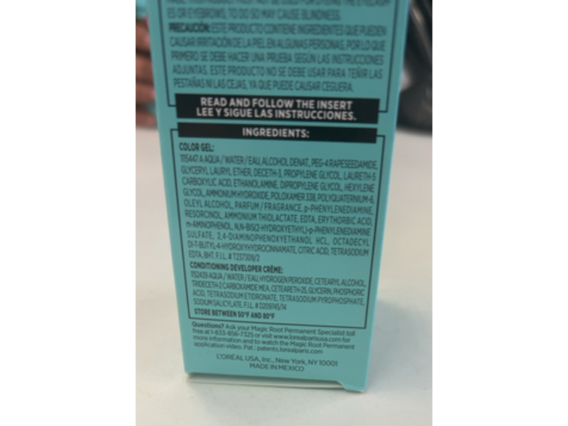 L'Oreal Paris Magic Root Permanent Hair Color Kit, 5A Medium Ash Brown, 1 Application