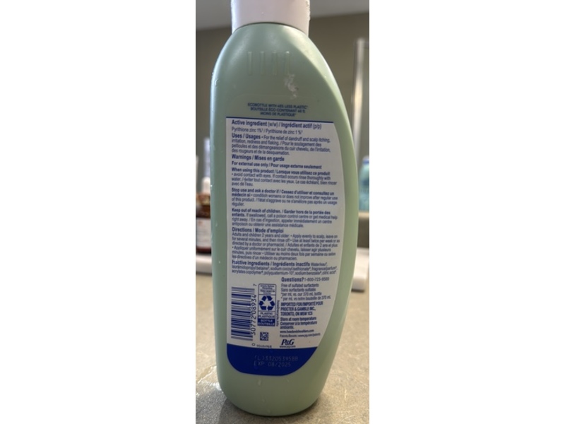 Head & Shoulders Dandruff Shampoo, 400 mL