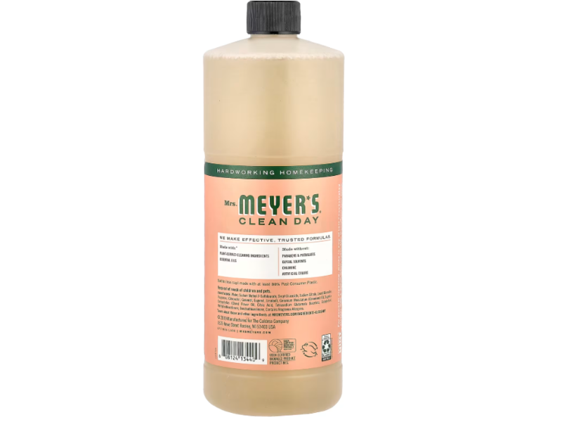 Mrs.Meyer's Clean Day All-Purpose Cleaner, Geranium, 32 oz/946 mL