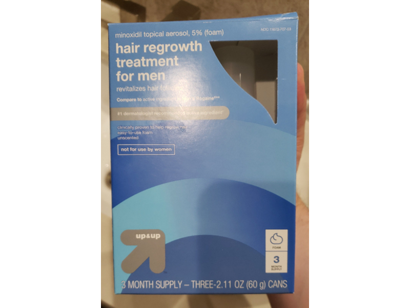 Up & Up Hair Regrowth Treatment For Men, 2.11 oz/60 g