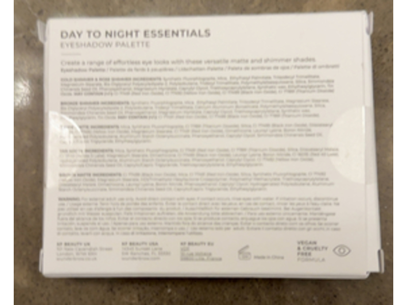 Wunderbrow Day to Night Essentials Eyeshadow Palette, 0.04 oz/1.2 g