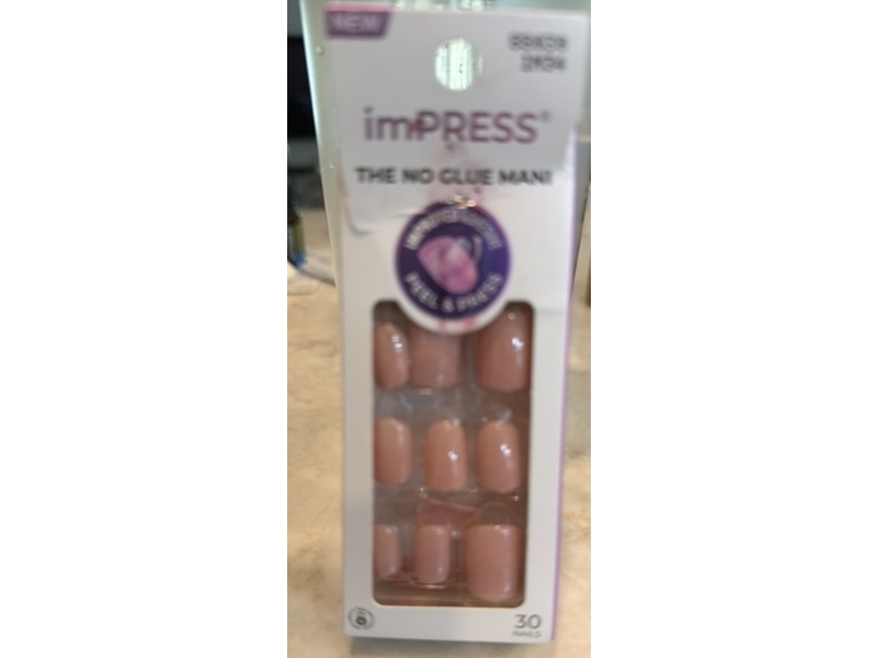 Impress The No Glue Mani Press On Nails, Kingdom, 30 Count