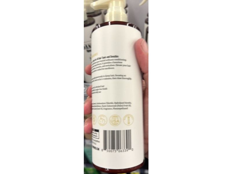 Dandymen Original Brand Batana Oil Conditioner, Saffron Ember, 11.83 fl oz/350 mL