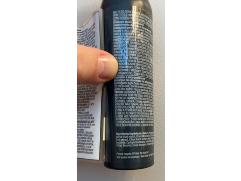 Hask Purifying Dry Shampoo, Charcoal, 2.5 fl oz/48 g