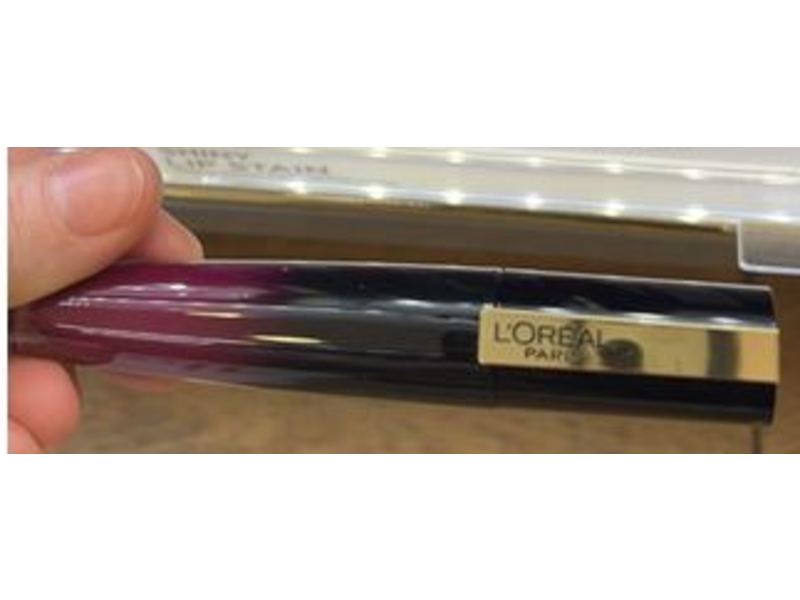 L'Oreal Paris Brilliant Signature Shiny Lip Stain Lipstick, Be Rebellious, 0.21 fl oz