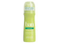Ban Invisible Antiperspirant Deodorant Roll-On, Unscented, 3.5 fl oz/103 mL - thumbnail 1
