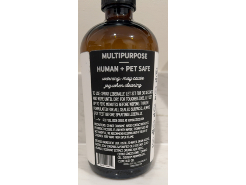 Humble Sun All Purpose Cleaner, Orange + Clove, 16 fl oz
