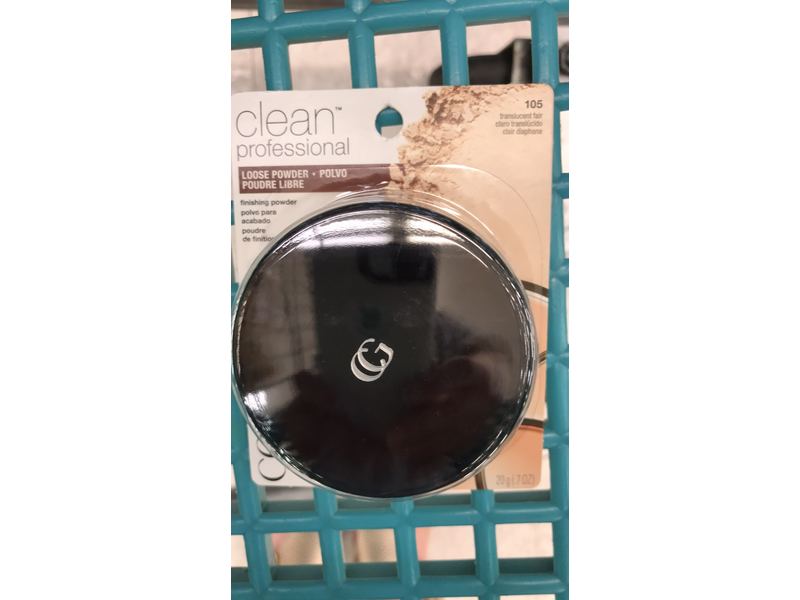 CoverGirl Clean Professional Loose Powder, 105 Translucent Fair, 0.7 oz