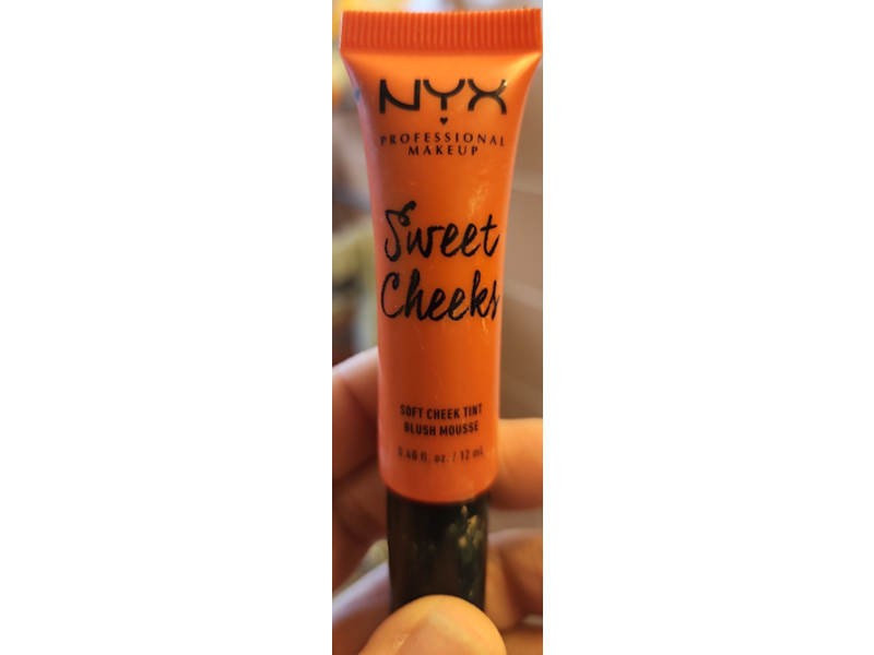 Nyx Professional Makeup Sweet Cheeks Soft Cheek Tint Blush Mousse, Almost Famous, 0.40 fl oz/12 mL