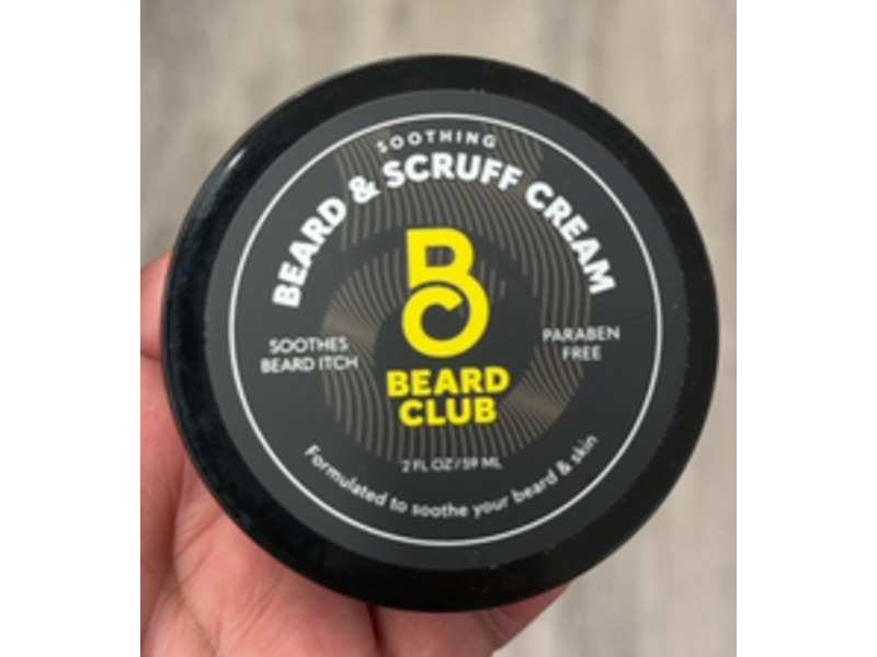 The Berd Club Soothing Beard & Scruff Cream, 2 fl oz/59 mL