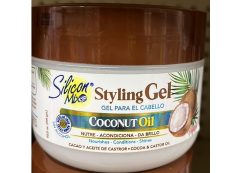 Silicon Mix Styling Gel, Coconut Oil, 10.5 oz/295 g