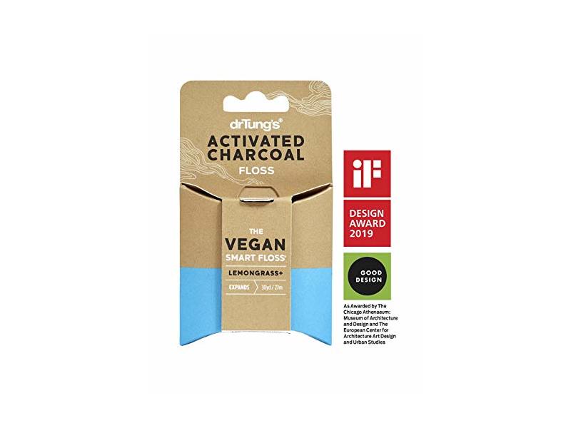 drTung's The Vegan Smart Floss, Lemongrass, 1 Pack