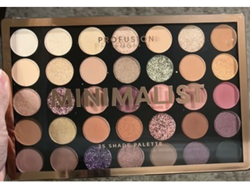 Profusion Cosmetics 35 Shade Palette, Minimalist