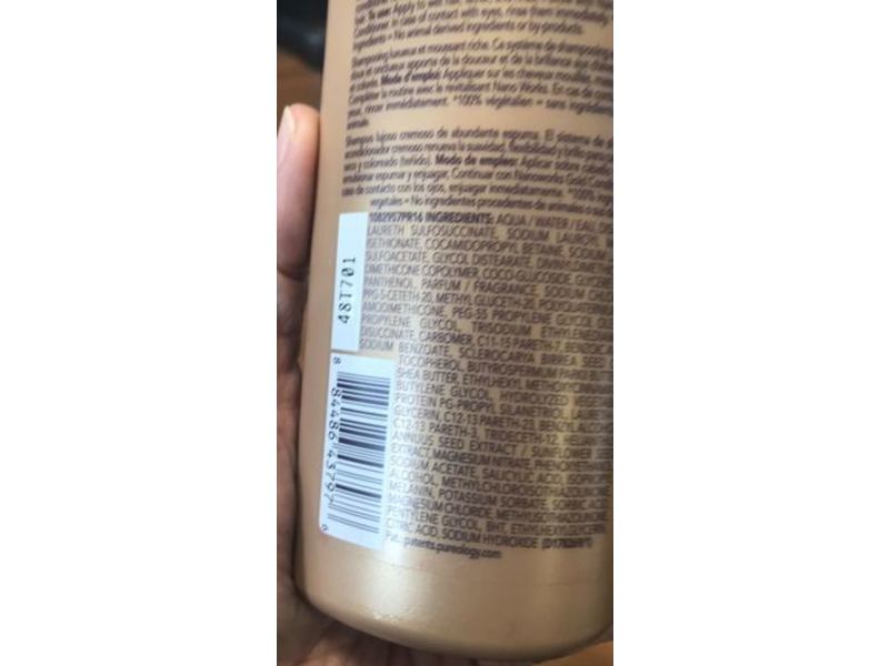 Pureology Nanoworks Gold Shampoo, 9 fl oz/266 mL