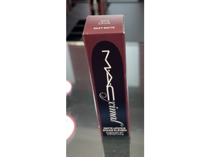 M.A.C Maximal Silky Matte Lipstick, 603 Diva, 0.11 oz/3.5 g