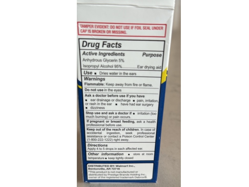 Equate Ear Drops Swimmers, 1 fl oz/30 mL