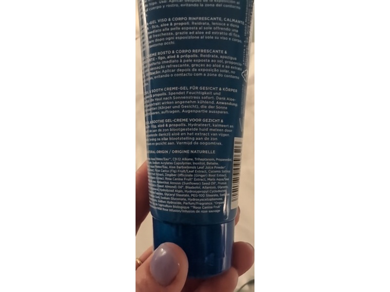 Apivita After Sun Cool & Sooth Face & Body Gel-Cream, 100 mL