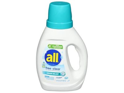 All Free Clear Odor Relief Detergent, 20 Loads, 30 fl oz/887 mL