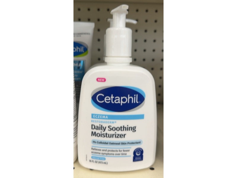 Cetaphil Eczema Restoraderm Daily Soothing Moisturizer, 16 fl oz/473 mL