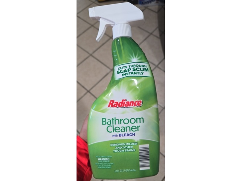 Radiance Bathroom Cleaner Bleach, 32 fl oz/946 mL