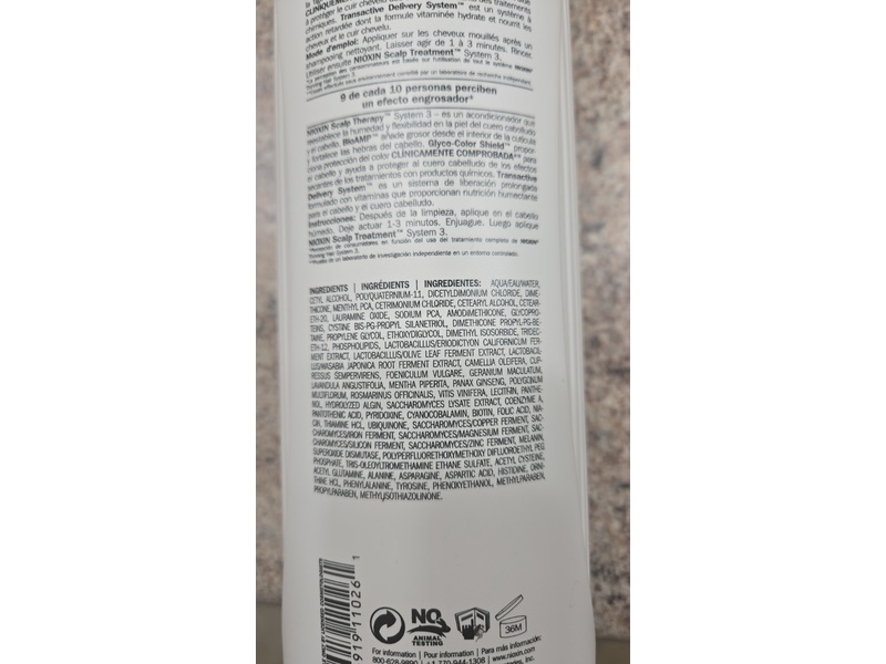 Nioxin System 3 Scalp Therapy Conditioner, 33.8 fl oz/1000 mL