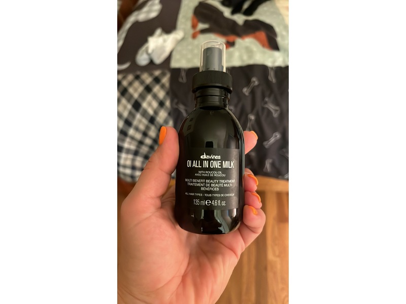 Davines OI All In One Milk, Roucou Oil, 4.56 fl oz/135 mL