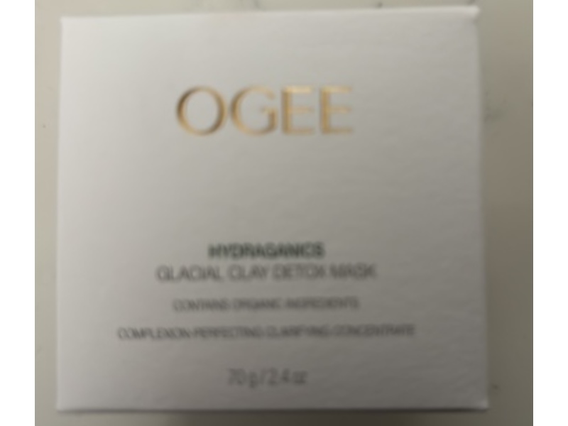 Ogee Glacial Clay Detox Mask, 2.4 oz/70 g