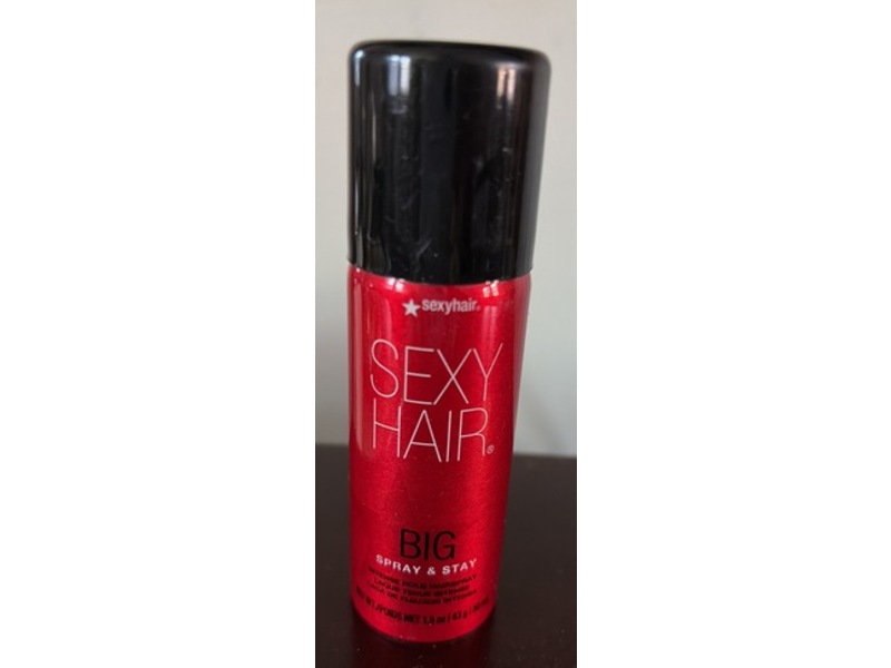 SexyHair Big Spray & Stay Intense Hold Hairspray, 1.5 oz/4.3 g