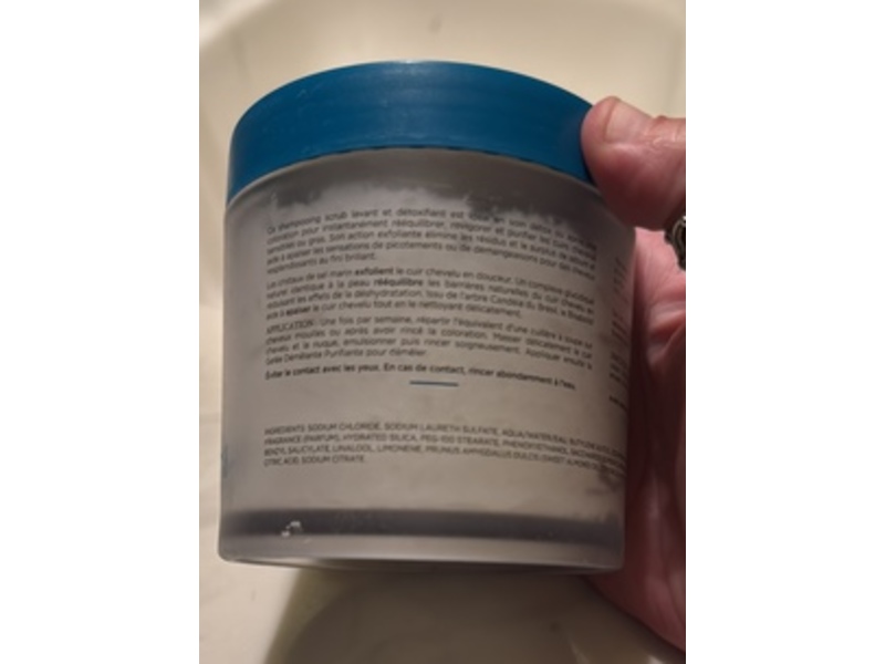 Christophe Robin Paris Cleansing Purifying Scrub, She Salt, 8.4 fl oz/250 mL