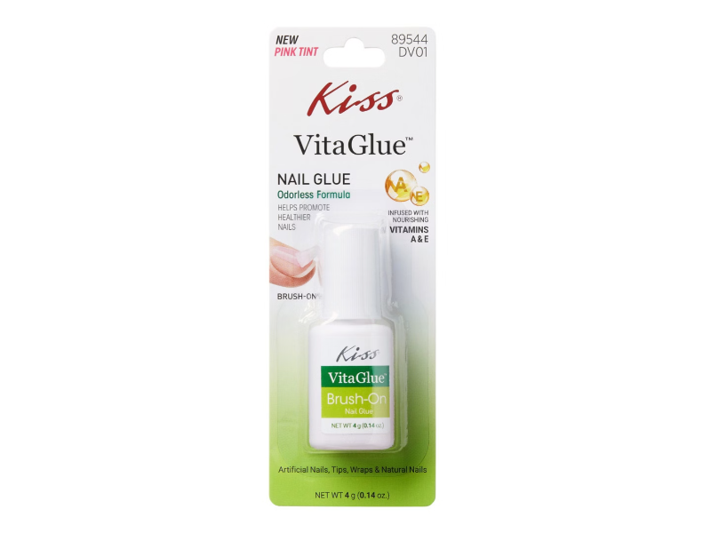Kiss Vita Glue Nail Glue, DV01, 0.14 fl oz/4 g