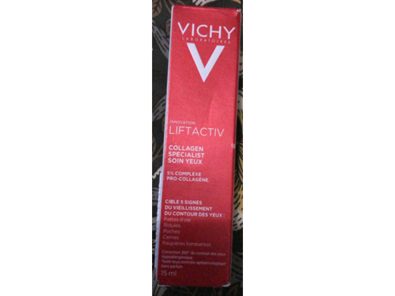 Vichy Laboratories Liftactiv Eye Cream, 5 % Complex Pro - Collagen, 15 mL