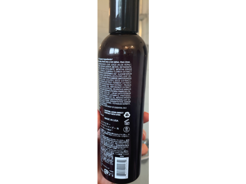 John Masters Organics Scalp Stimulating Shampoo, Spearmint & Meadowsweet, 8 fl oz/236 mL