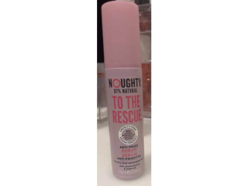Noughty 97% Natural To The Rescue Anti-Frizz Serum, 2.5 fl oz/75 mL