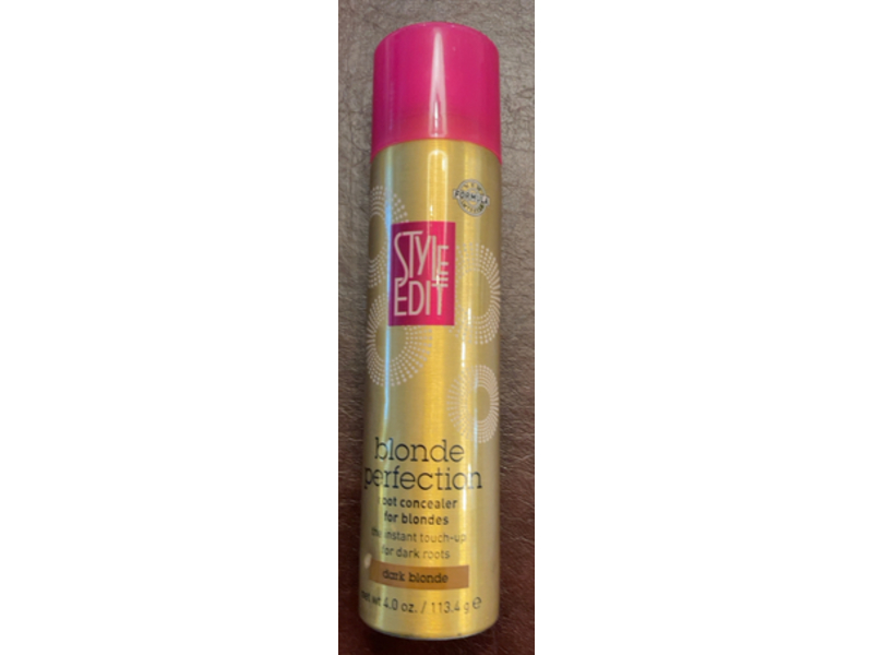 Style Edit Blonde Perfection Root Concealer, Dark Blonde, 4.0 oz/113.4 g