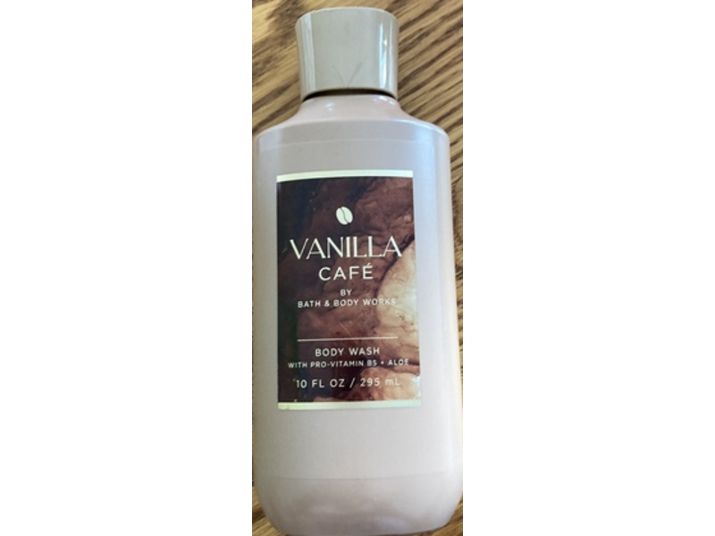 Bath & Body Works Body Wash, Vanilla Cafe, 10 fl oz/295 mL