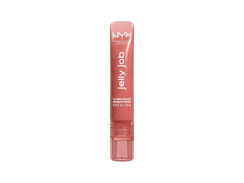 NYX Jelly Job Full-Bodied Shine Gloss, 05 Honey, It's Jelly, 0.25 fl oz/7.5 mL