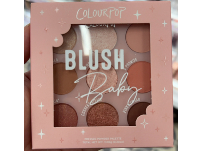 Colourpop Eyeshadow Palette, Blush Baby, 0.30 oz/9 g