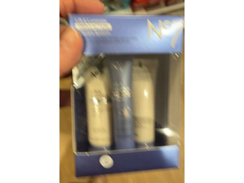 No7 Lift & Luminate Triple Action Travel Set, 3 Count