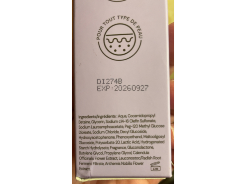 Glossmetics Hard Reset Clarifying Gel Cleanser, 3.4 fl oz/100 mL