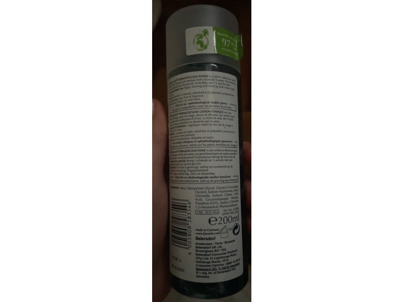 Eucerin Dermato Clean [Hyaluron] Toner Lotion, 200 mL