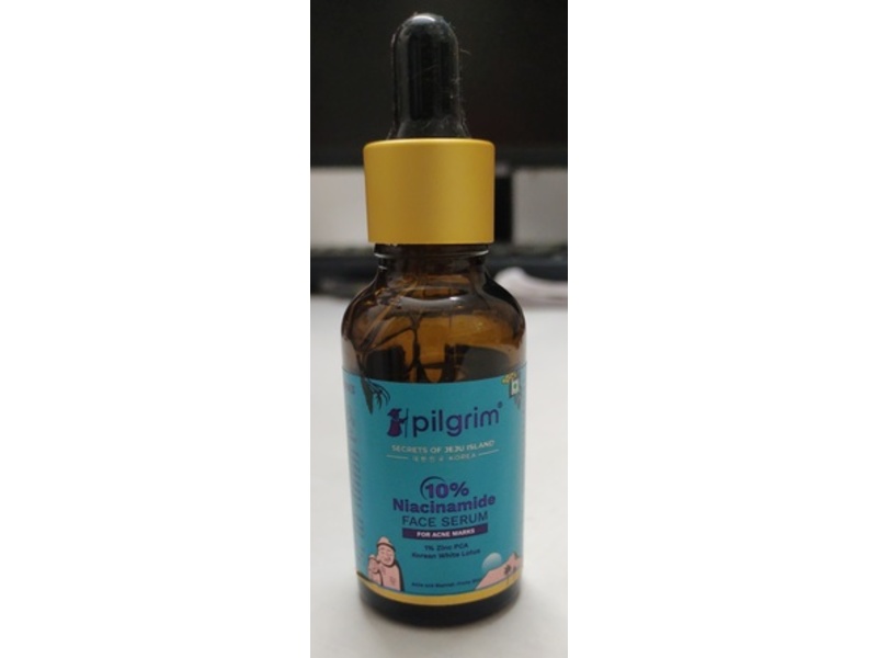 Pilgrim 10% Niacinamide Face Serum, 1.01 fl oz/30 mL