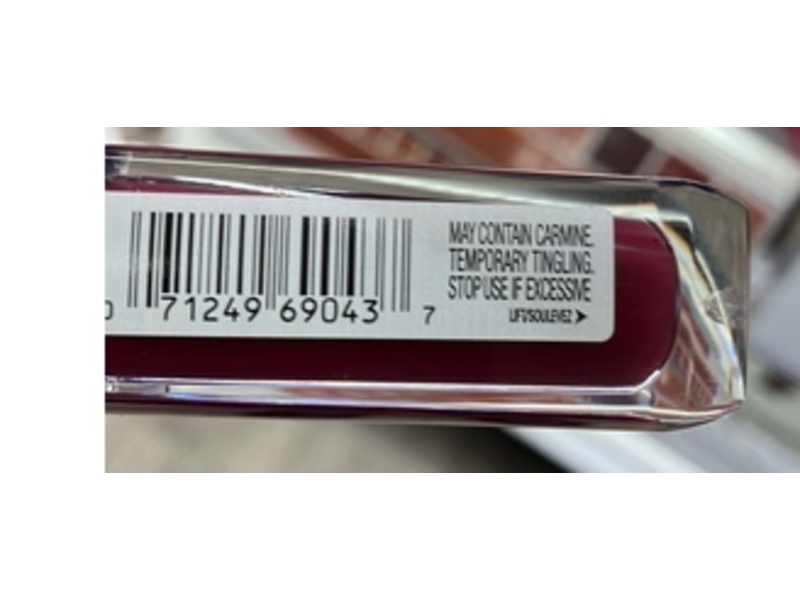 L'Oreal Paris Plump Ambition Hyaluron Lip Oil, Berry Jolie 490, 0.16 fl oz