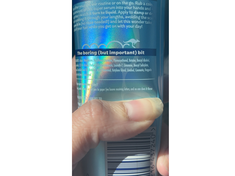 Aussie Sos Super Serum All In One Leave In Treatment, 160 mL