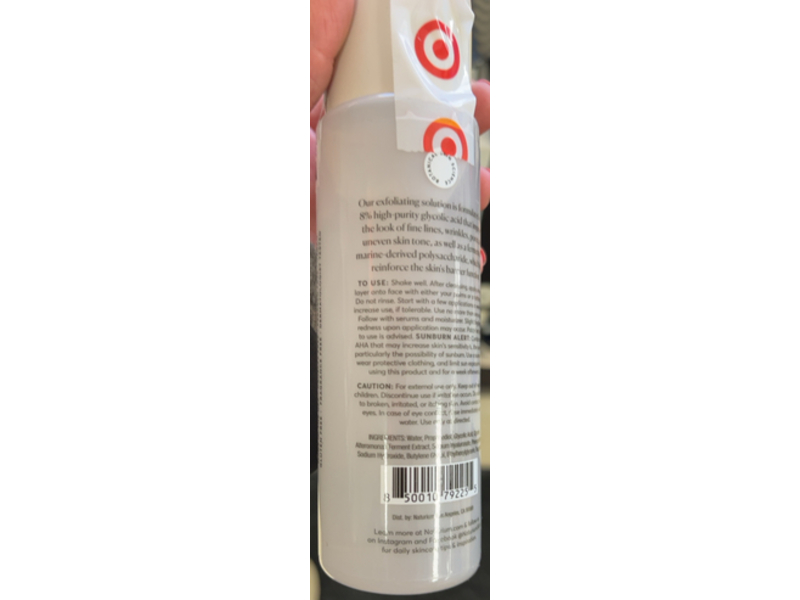 Naturium Glycolic Acid Resurfacing Solution 8%, 5.7 fl oz/170 mL