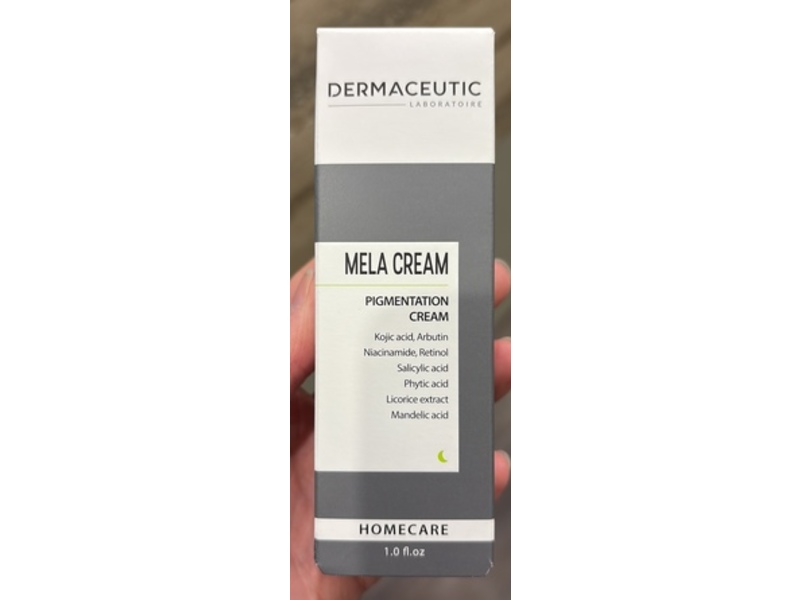 Dermaceutic Mela Pigmentation Cream, 1 fl oz/30 mL